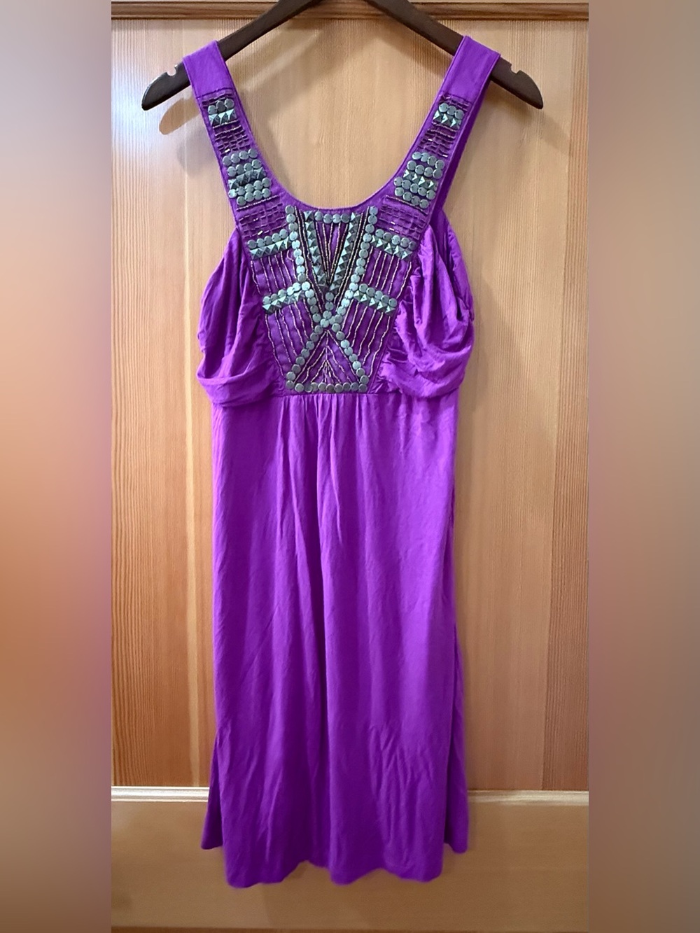 Kohl's APT.9 Fuchsia Sleeveless Empire Dress